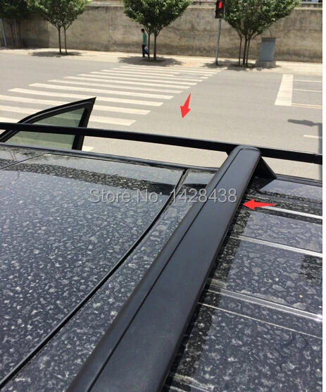 3 шт.! Черные Боковые направляющие на крышу багажник для LAND ROVER Freelander 2 2011-2015