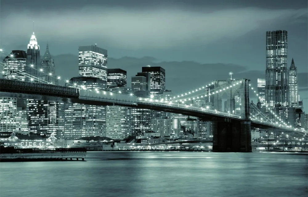 Фото 3D шторы городское здание ночь Гостиная плотные для спальни занавески дома |