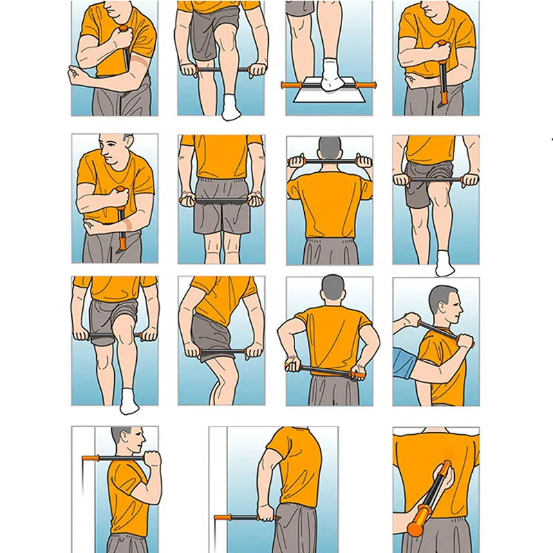 Массажные палочки для тела роликовый инструмент мышц триггер портативный ролик