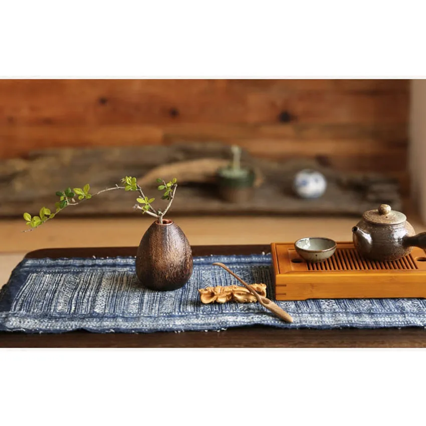 Винтажная бамбуковая Цветочная ваза для украшения дома|Вазы| |