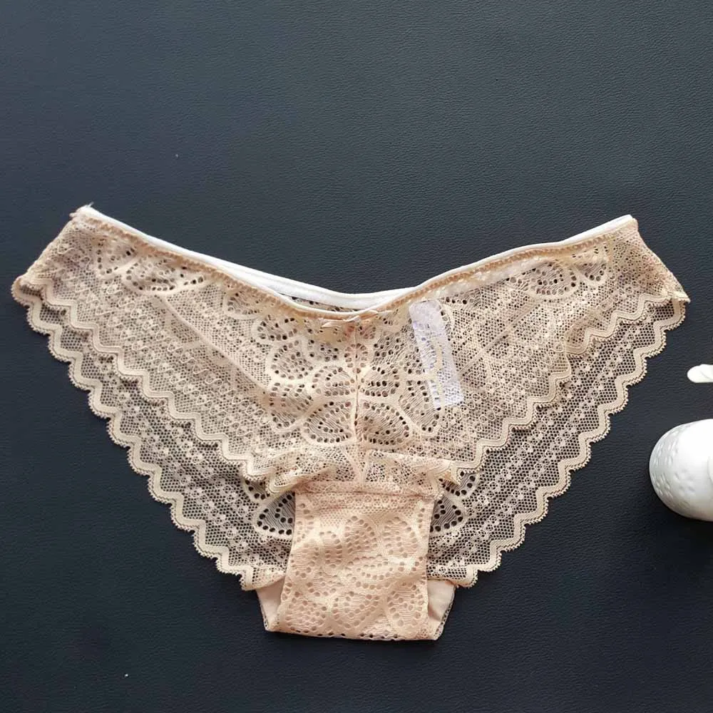 Женское кружевное нижнее белье стринги сексуальное кружевные бесшовные трусы
