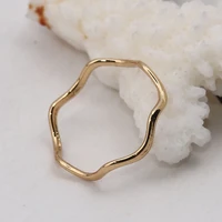 doreenbeads zinc based alloy connectors circle ring irregular gold color jewelry accessories 19mm 68 dia 20 pcs