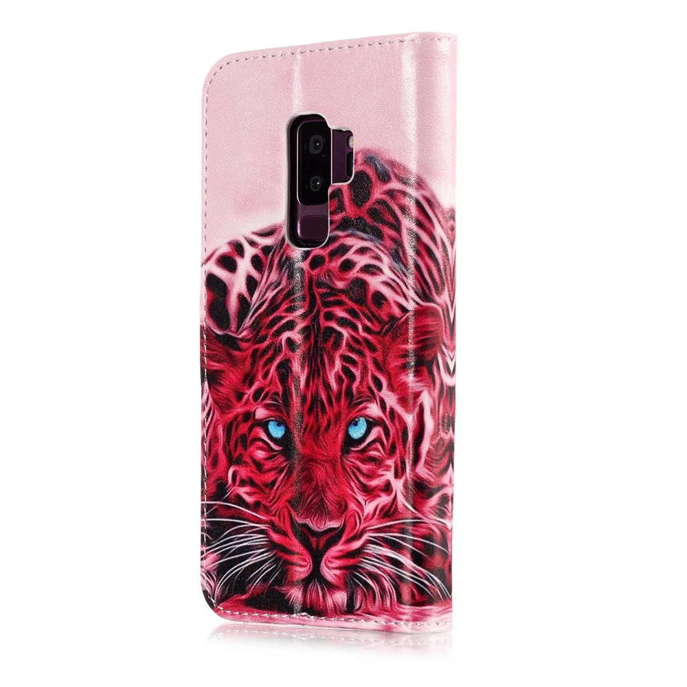 Узорчатый Чехол книжка из искусственной кожаный кошелек бумажник флип чехол с