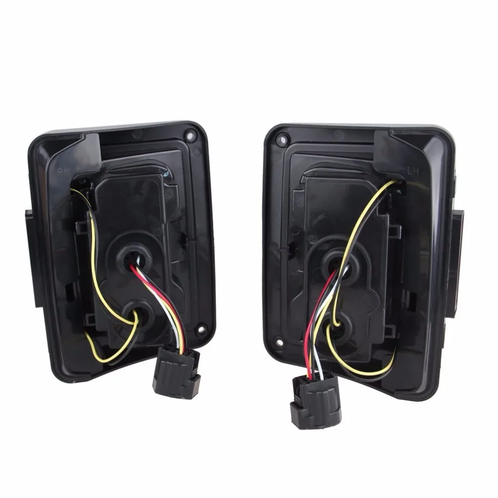 Рекламная цена! 1 пара светодиодные задние фонари интегрированные поворотные