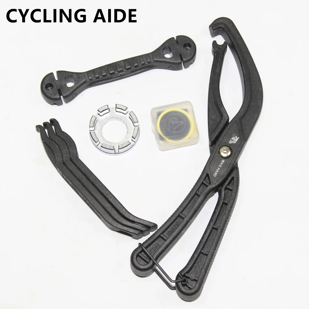 Велосипедный рычаг для шин спицевой ключ набор прокола шинный нож|bike repair tool|tyre