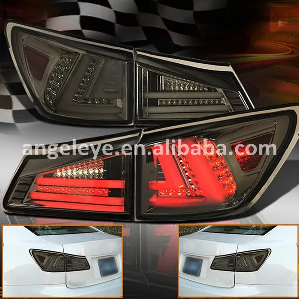 

For Lexus IS250 2006-2012 Year LED Taillights Rear Lamp Smoke Black Color Color JY