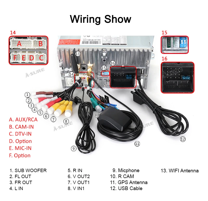 A-Sure 2 Din 7 ''Android 9,0 Авто радио gps dvd-плеер навигация для Mercedes Benz E-Class CLS класс G-Class W211 RDS 32G rom