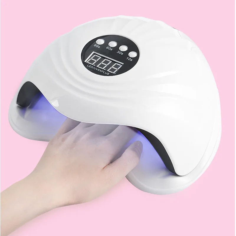 108 ВТ Сушилка для ногтей двойная светодиодная УФ лампа Гель лак отверждающий