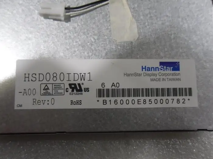 ЖК дисплеи HSD080IDW1 A00 REV:0|rev|a0disple |