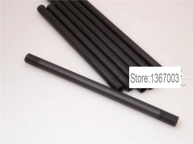 4 шт. две черные наружные трубки M10 прямая трубка соединительная труба полые