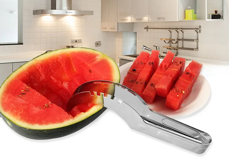 1 шт. Модернизированная версия S/сталь нож для резки арбуза кухонные