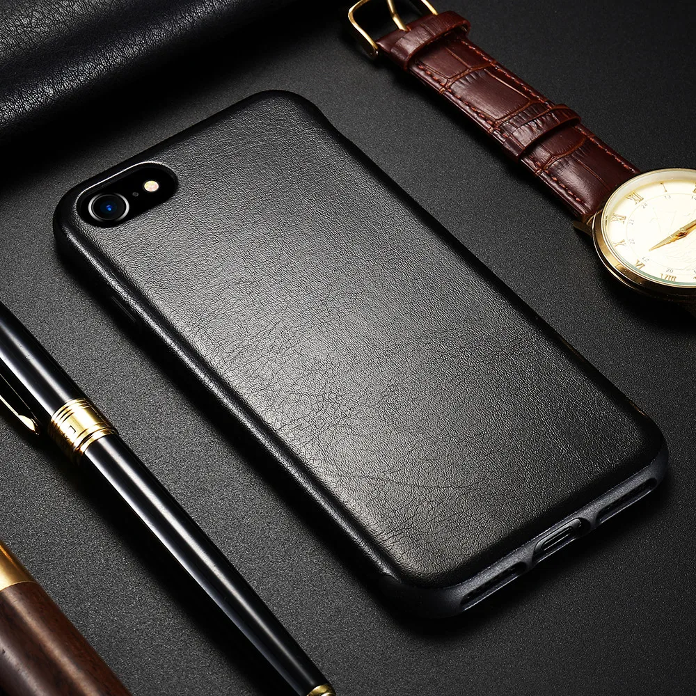 FLOVEME Retro Leather Protective Case For iPhone 7 6 Plus Crazy Horse Phone Cases 6s CoverPhone Accessories |