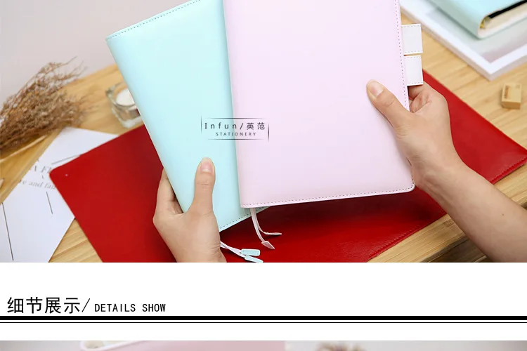 Макароны чистый цвет Hobonichi журнал А5 из искусственной кожи Записная книжка Дневник Расписание Книга Планировщик Дневник Школьные принадлежности