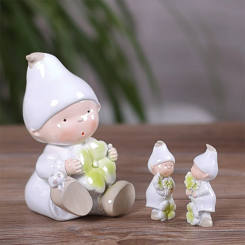 Украшения для дома аксессуары милая кукла-эльф копилка украшения детской