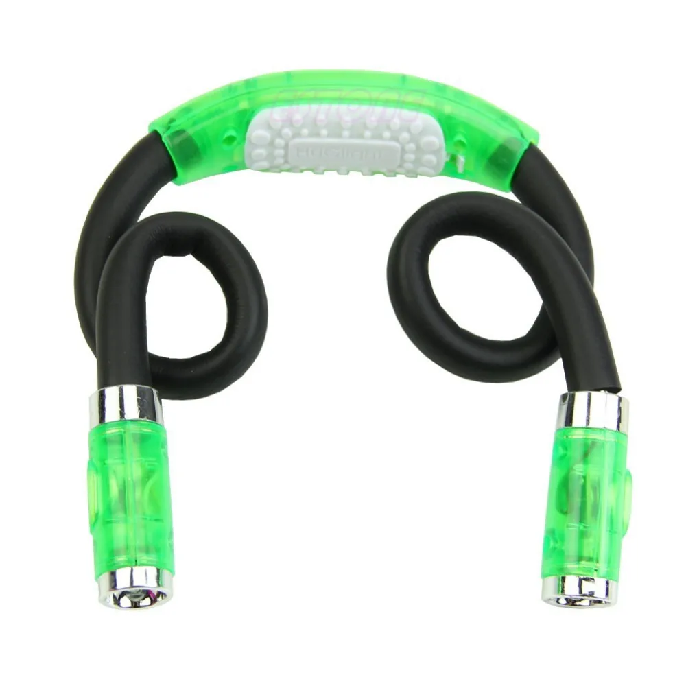 Green 1 шт. новые гибкие Handsfree светодиодный шеи светильник Hug светильник, лампа для чтения книг, Hug светильник Новинка Светодиодный ночной Светильник флэш-светильник - Цвет корпуса: Green