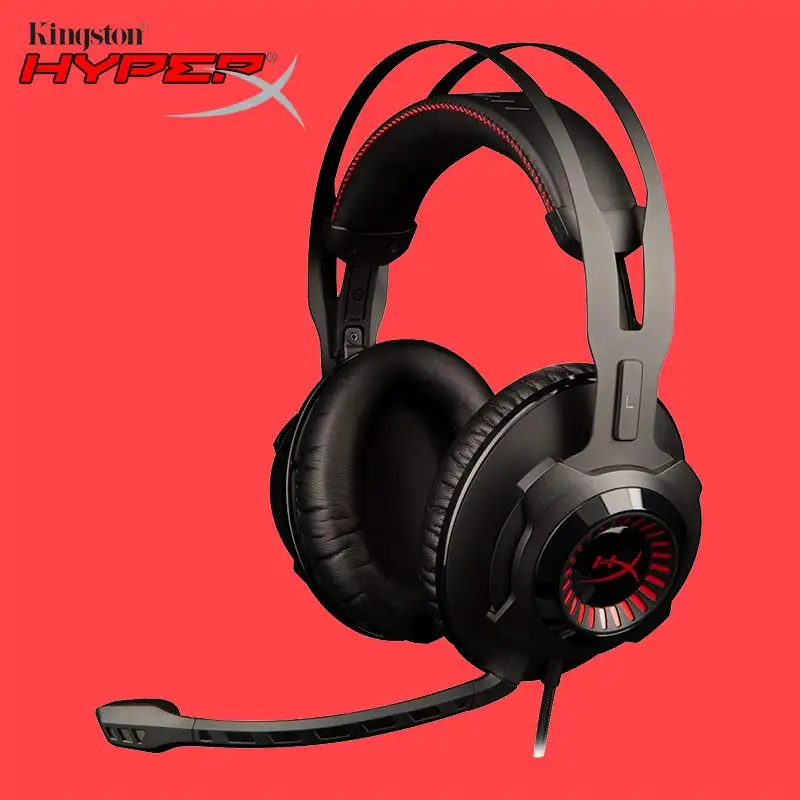 Kingston HyperX Cloud Revolver E Sports игровая Проводная гарнитура съемный микрофон для ПК Xbox One DJ