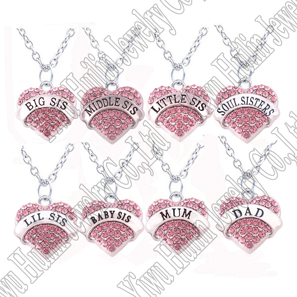 Ювелирное изделие для члена семьи маленькая девочка Малышка сестренка сестры