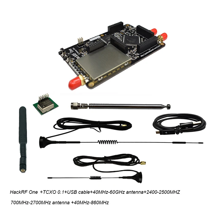 board TCXO antenna 4 HackRF одно программное обеспечение определенная радио платформа макетная плата 1 МГц до 6 ГГц RTL SDR демонстрационная плата ключ приемник Ham Радио C5-002 - Цвет: board TCXO antenna 4