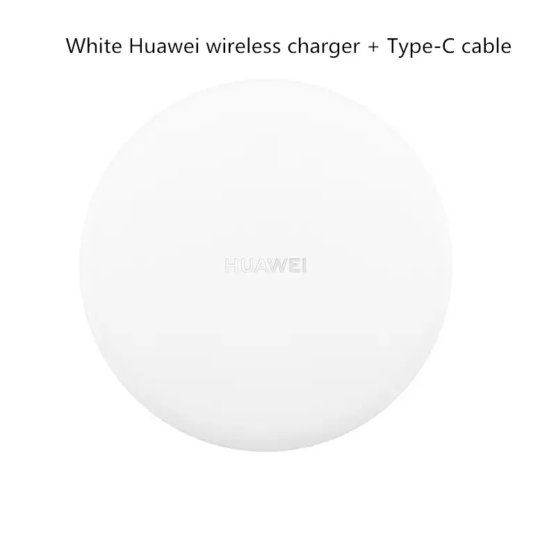 Huawei CP60 QI Max 15 Вт Быстрое беспроводное зарядное устройство для iphone Xs Max/XR/X/huawei Mate20 Pro/RS Galaxy S9+ быстрое зарядное устройство - Тип штекера: White