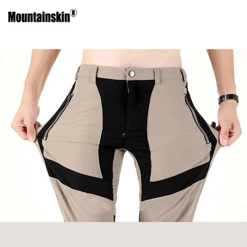 Мужские брюки Mountainskin весенне осенние для отдыха на природе пешего туризма спорта