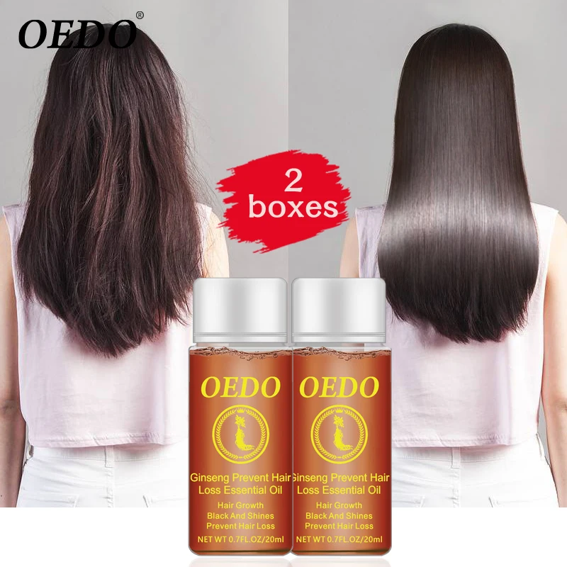 OEDO Ginseng Hair Growth Essence Anti Loss Liquid Fast Restoration Dense Serum Powerful Repair Root 20ML | Красота и здоровье