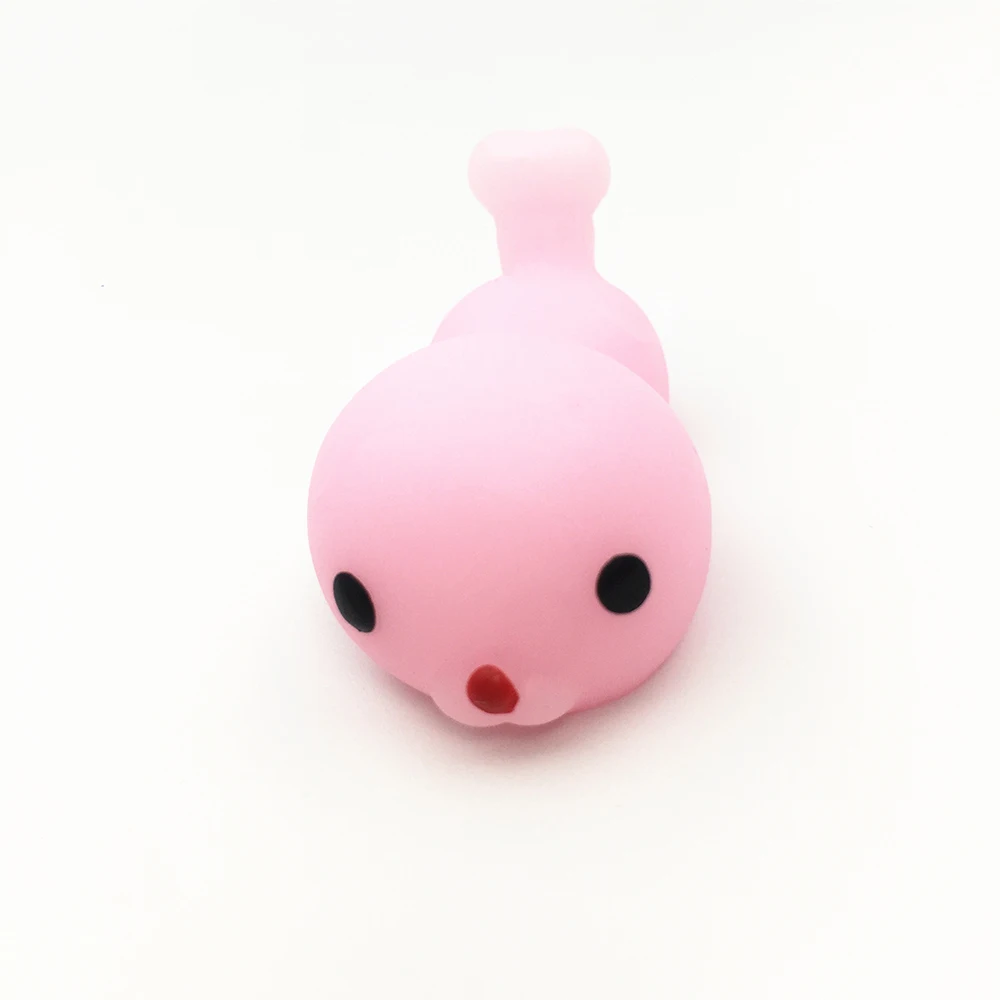 Милая сжимаемая игрушка Mochi в виде животных медленно поднимающаяся сжимающая