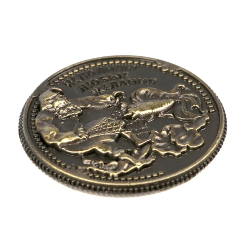 Очаровательная Монета Альбом антикварная КОПИЯ монета &quotв исполнении desire&quot 3 см