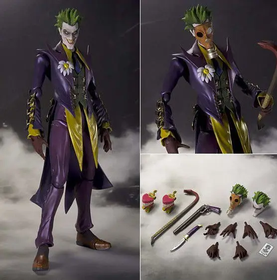 Joker Injustice Ver. Dc Comics Batman Shf 6 5 &quotфигурка игрушка кукла Figuarts в подарок|the joker|dc comicscomics
