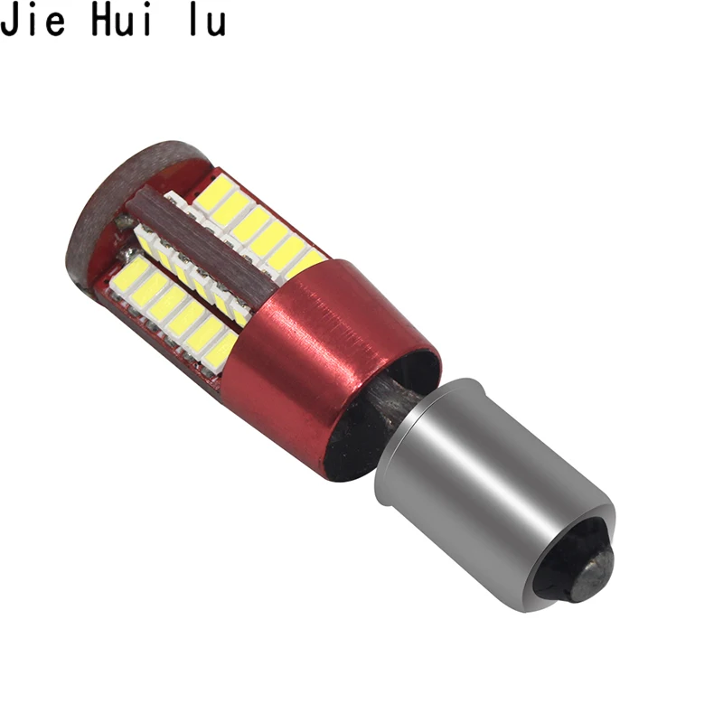1 шт. CANBUS BA9S BAX9S BAY9S H21W T4W H6W W5W светодиодный T10 3014 57 SMD боковой клиновидный светильник
