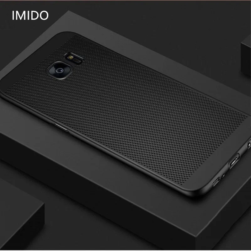 Новые модные дышащие отверстия для мобильного телефона чехол Samsung S5/S6/S7/S8/S9 S6/S7edge