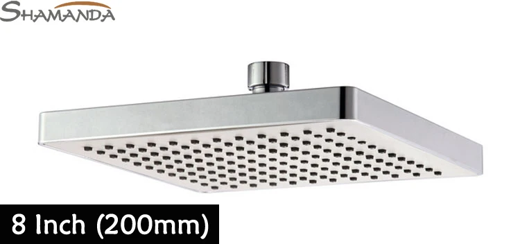 Бесплатная доставка изделие для ванной комнаты 8-дюймовая квадратная насадка