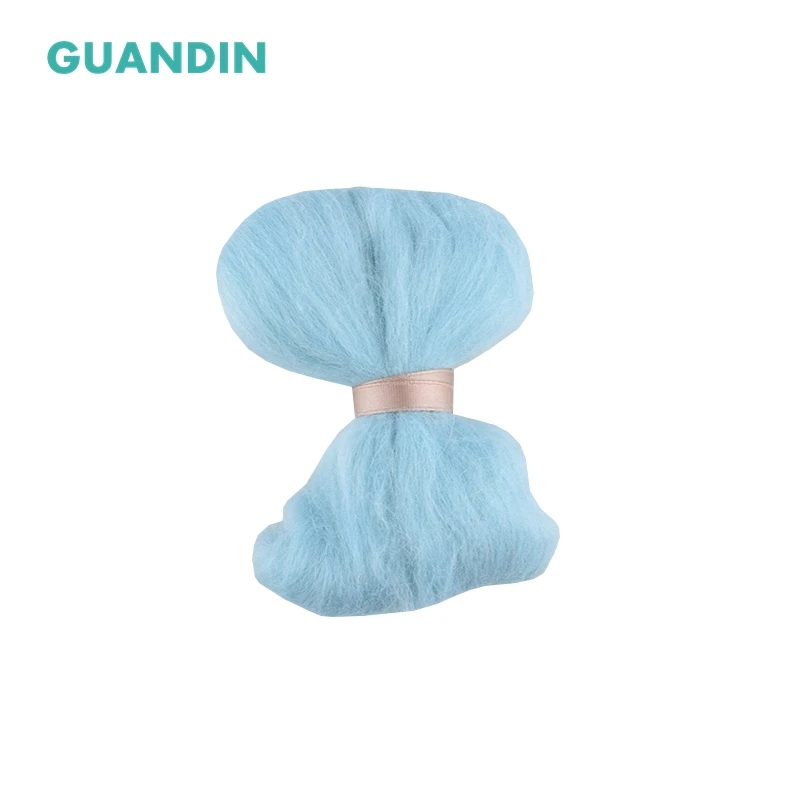 GuanDin необработанный шерстяной войлок сделай сам/рукоделие/валяние/ручная работа