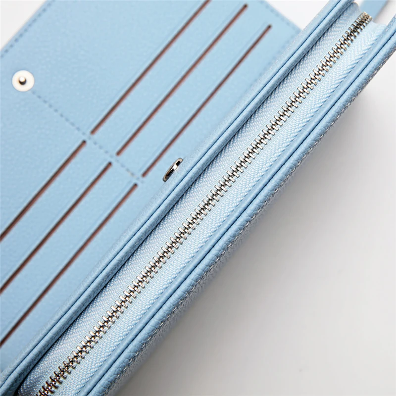 CarrKen женский кошелек для монет милый женские длинные кожаные кошельки Женский