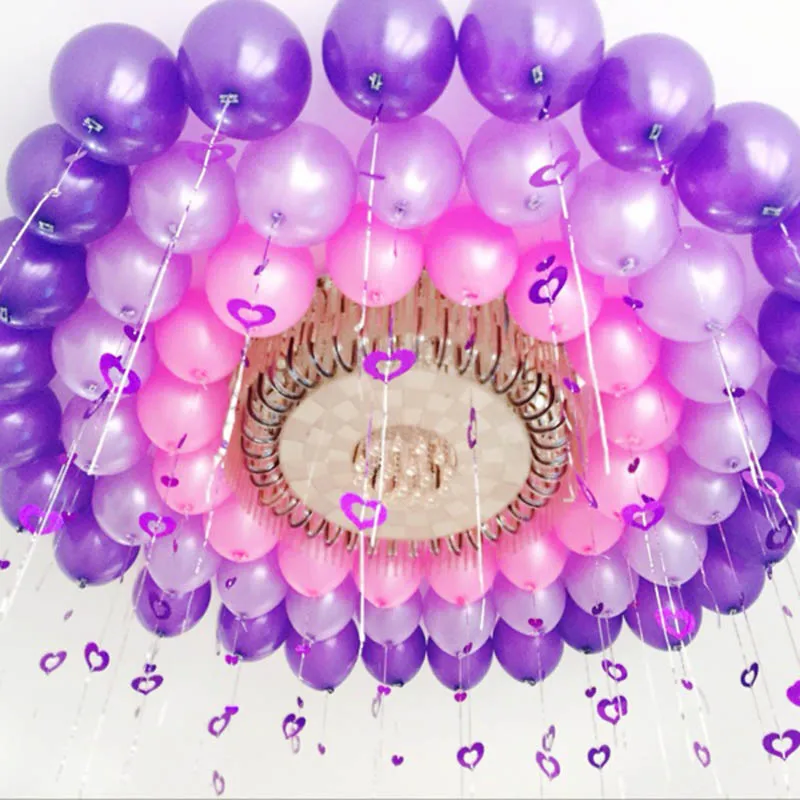 Фестиваль Decortations комплект украшений в форме сердца DIY Paillette подвесные 100 шт./1