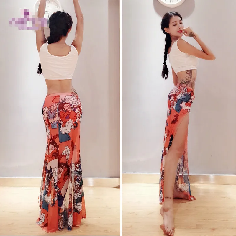Bellydance восточные живота индийские baladi saidi качели халат танцевальные костюмы