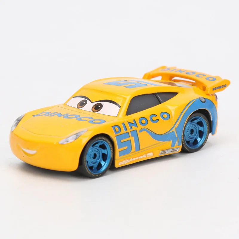 Дисней Pixar тачки 3 игрушка Молния Маккуин Mater Storm Fillmore Dinoco Cruz 1:55 литая под давлением модель автомобиля из металлического сплава игрушки подарок для детей