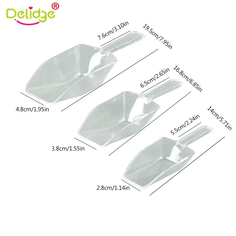 Пластиковый кухонный инструмент для буфета 3 шт. скребок совок муки сладостей