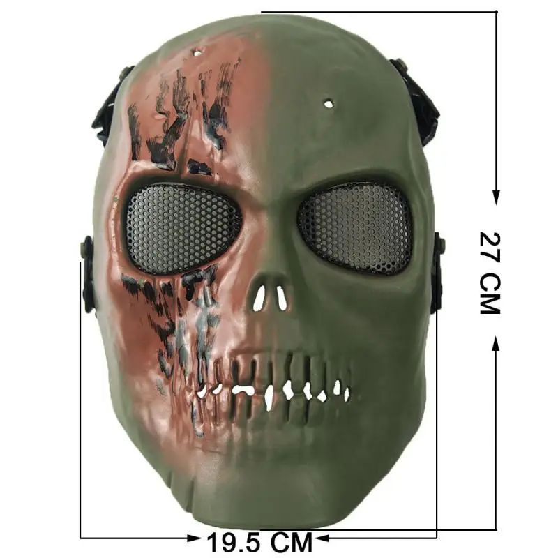 Маска в виде черепа PUNKOOL Z Nation Zombie маска для фанатов армии CS Военная Тактическая