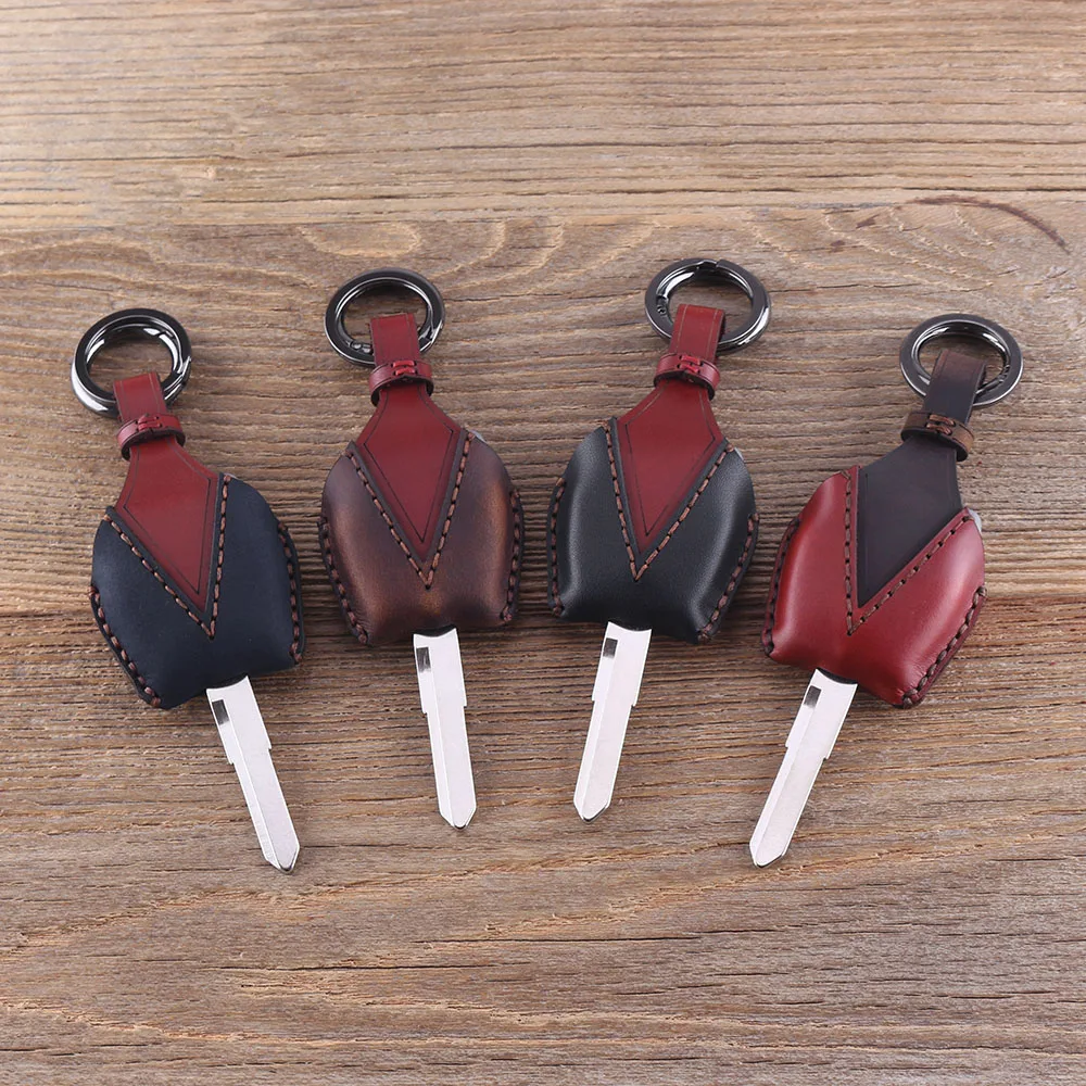 KEYYOU кожаный 2 чехол для ключей с кнопками SUZUKI SX4 Swift Grand Vitara Liana аксессуары |