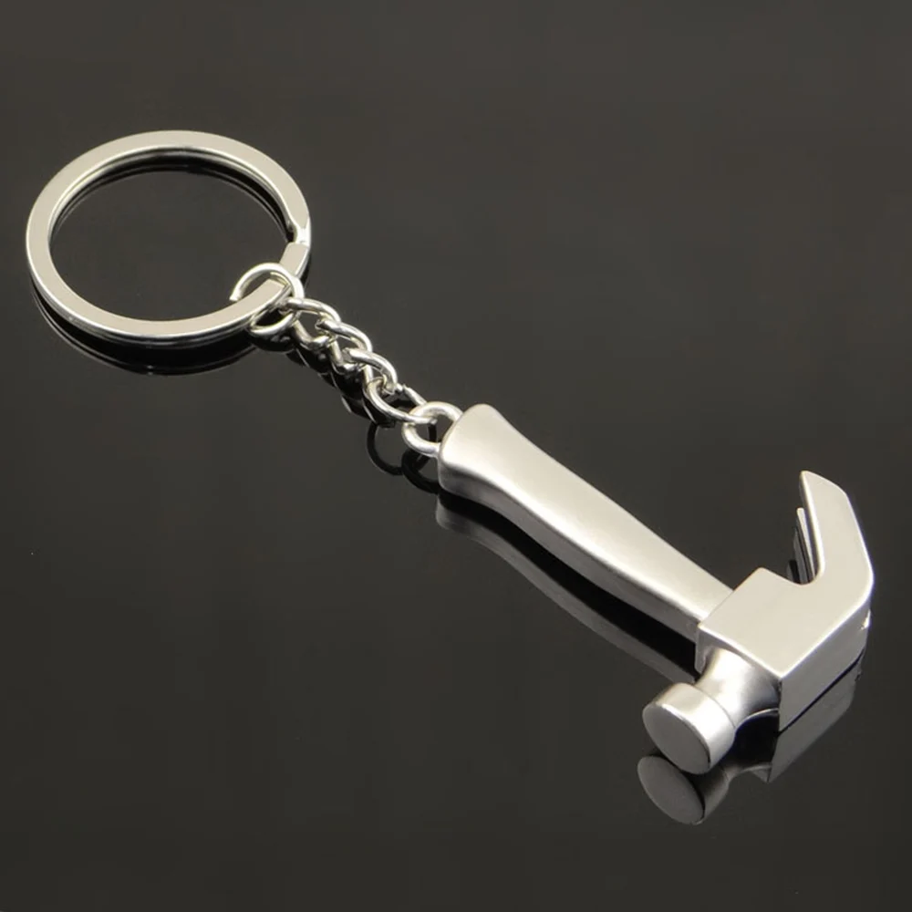 Creative Tool Zinc Alloy Silver Plated Changeable Spanner Keychain Adjustable Wrench Key Chain Ring Keyring Metal | Украшения и
