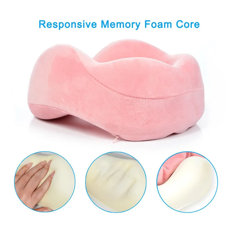 Подушка из пены с памятью для шеи подушка путешествий u образный подголовник