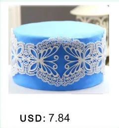 DIY цветок бабочка силиконовой Кружево Коврик кекс помадные формы gumpaste Шоколад формы сахарные украшения торта Инструменты CT684
