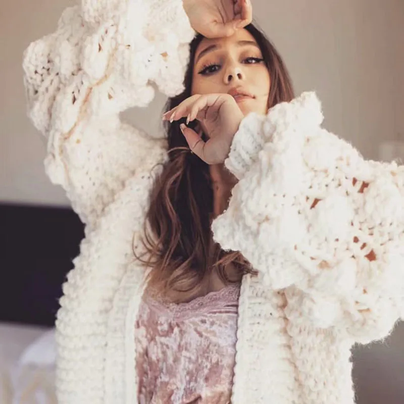 Ультра-современный уникальный дизайн свитер ручной работы 2019 на осень-зиму ткань