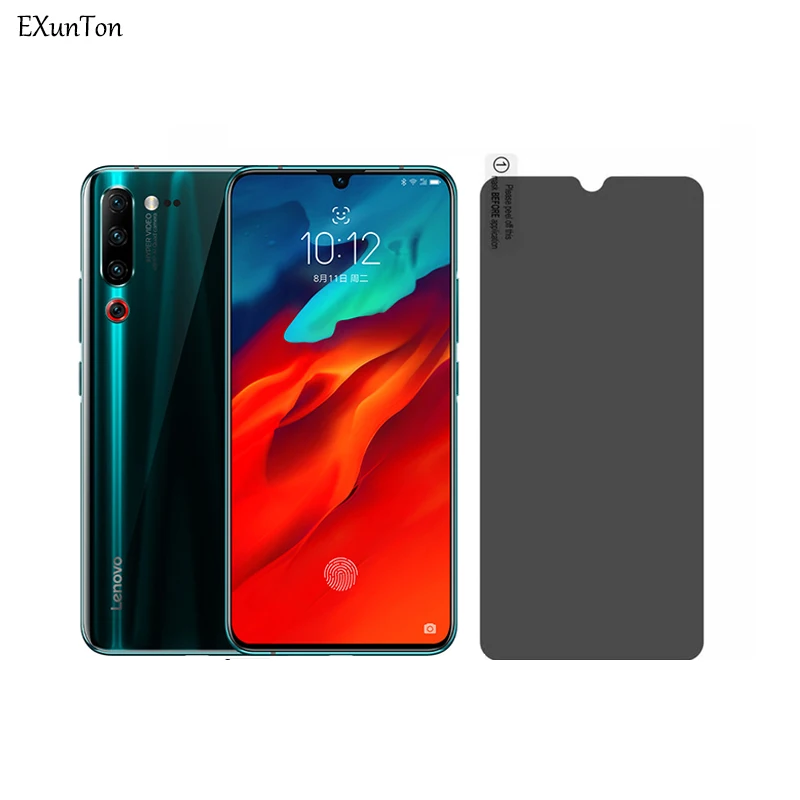 Закаленное стекло для Lenovo Z5S Z5 Z6 Pro антишпионское защитное покрытие экрана S