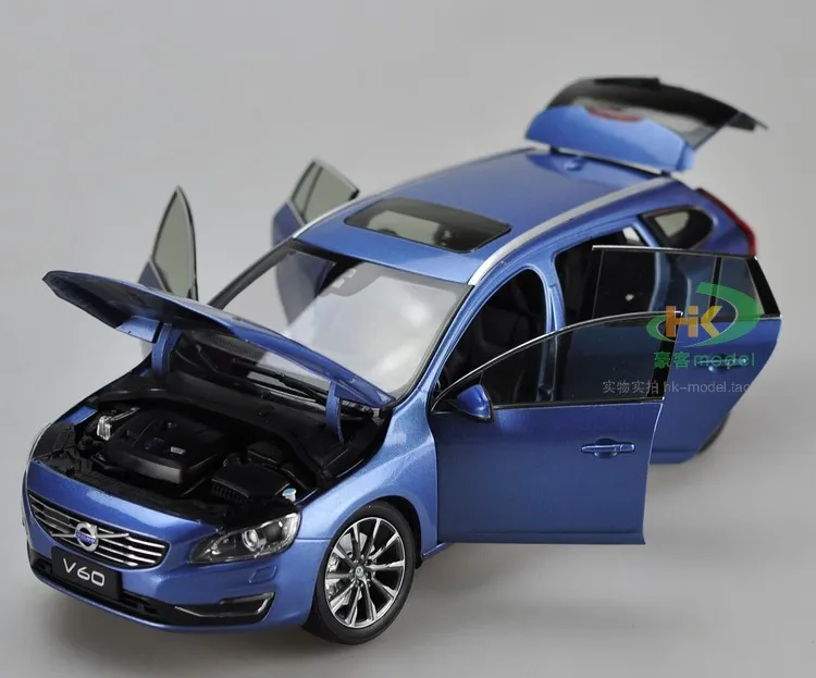 1/18 Volvo V60 T5 универсал сплава литья под давлением модель автомобиля SUV игрушки для детей рождественские подарки коллекция Оригинальная коробка