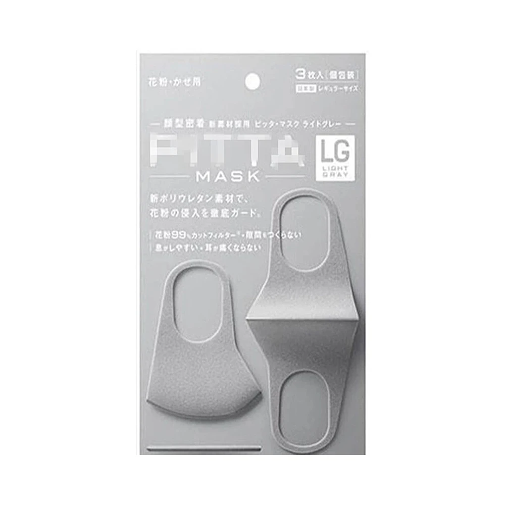 Adult Gray Новинка, 3 шт., маска для рта, дышащая, унисекс, губка, маска для лица, многоразовая, против загрязнения лица, защита от ветра, для рта, унисекс - Цвет: Adult Gray