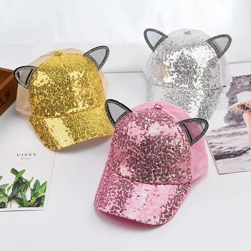 Детская шапка весенне-летняя детская дышащая Кепка для мальчиков и девочек милая