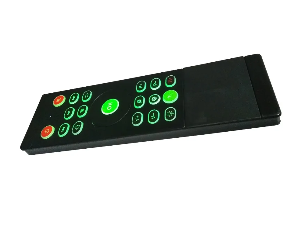 TZ16 2 4G Голосовая воздушная мышь с двумя Touchpads датчик движения клавиатура Мини