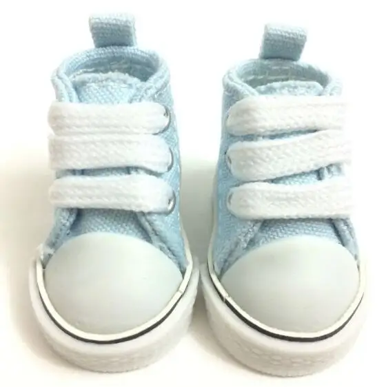 sky blue BEIOUFENG 5 см кукольная обувь 1/6 BJD обувь для DIY ручной работы интерьерные кукольные аксессуары, мини обувь BJD сапоги для кукол высокое качество - Цвет: sky blue