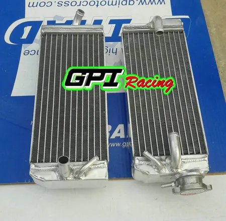 Алюминиевый радиатор для Газа 2005 2006 GASGAS 450 FSE SM FSE450 SM450 05 06 2005 2006 RH и LH GPI Racing